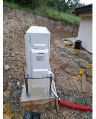 Realizácia tepelného čerpadla DAIKIN Altherma - Turčianske Kľačany