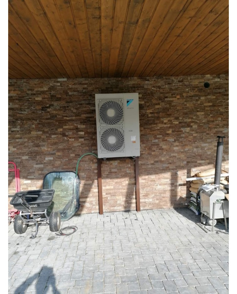 Realizácia tepelného čerpadla DAIKIN Altherma - Martin