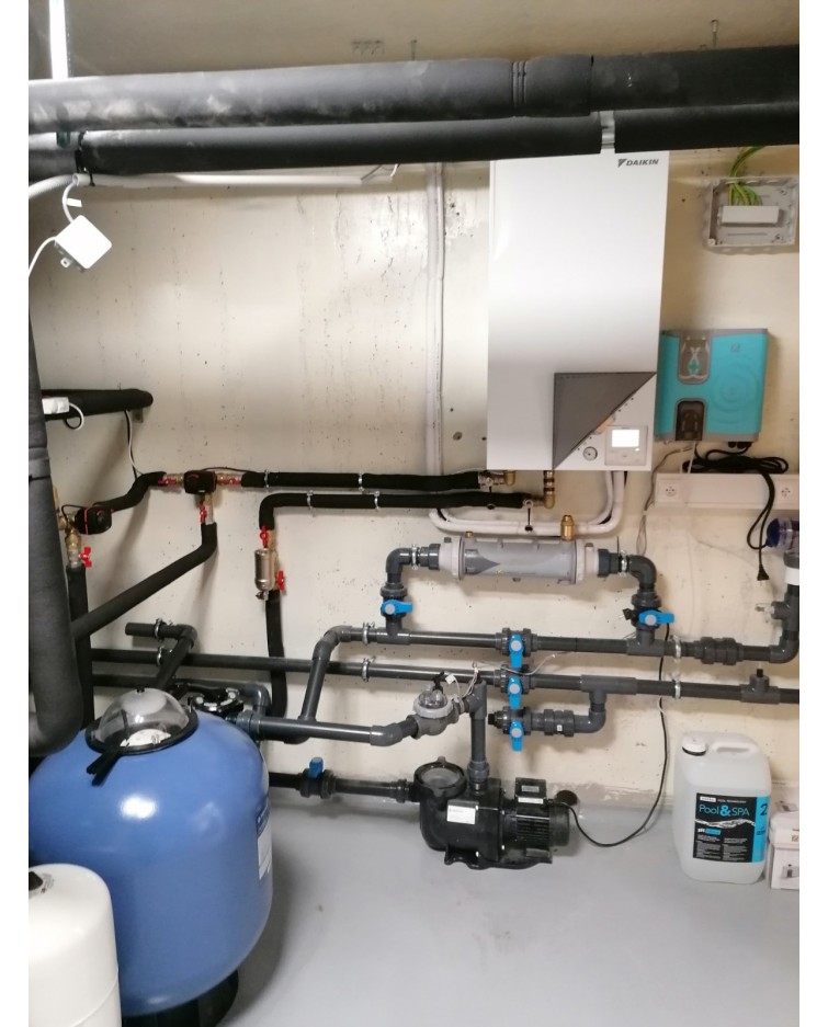 Realizácia tepelného čerpadla DAIKIN Altherma - Martin