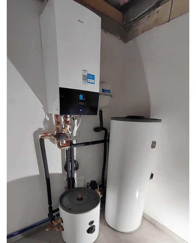 Realizácia tepelného čerpadla DAIKIN Altherma - Hôrky