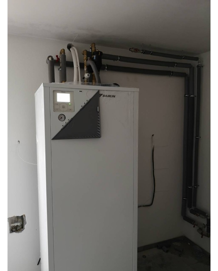 Realizácia tepelného čerpadla DAIKIN Altherma - Tvrdošín