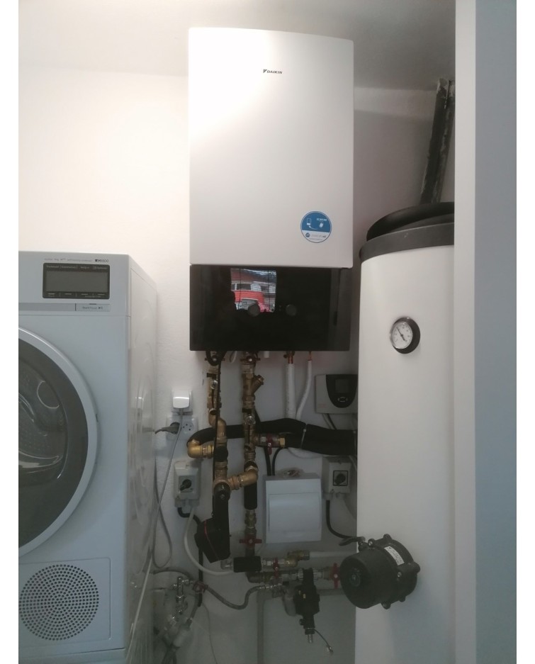 Realizácia tepelného čerpadla DAIKIN Altherma - Dražkovce