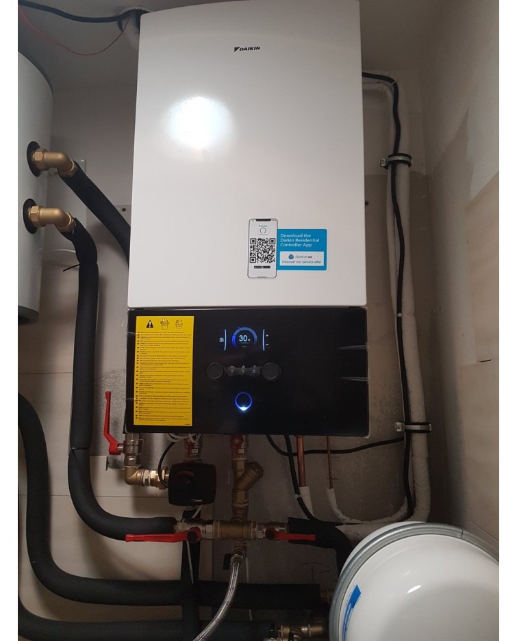 Realizácia tepelného čerpadla DAIKIN Altherma - Trenčín