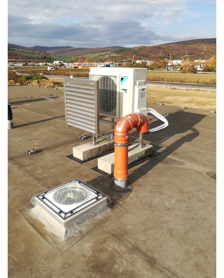 Realizácia tepelného čerpadla DAIKIN Altherma - Trenčín