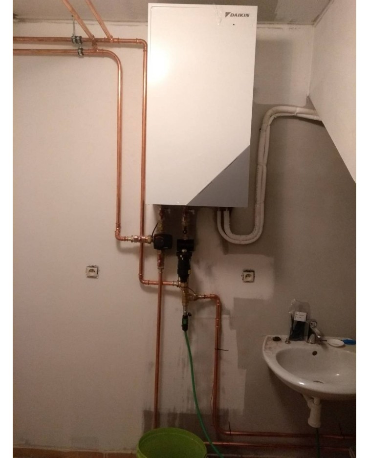Realizácia tepelného čerpadla DAIKIN Altherma - Vieska Bezdedov