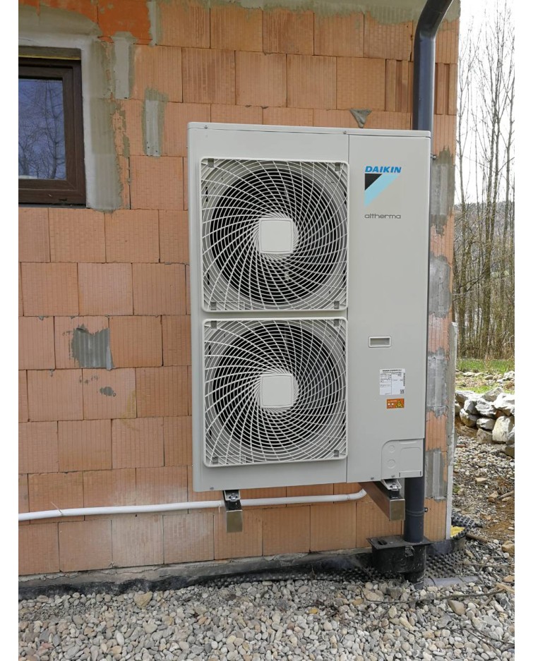 Realizácia tepelného čerpadla DAIKIN Altherma - Vieska Bezdedov