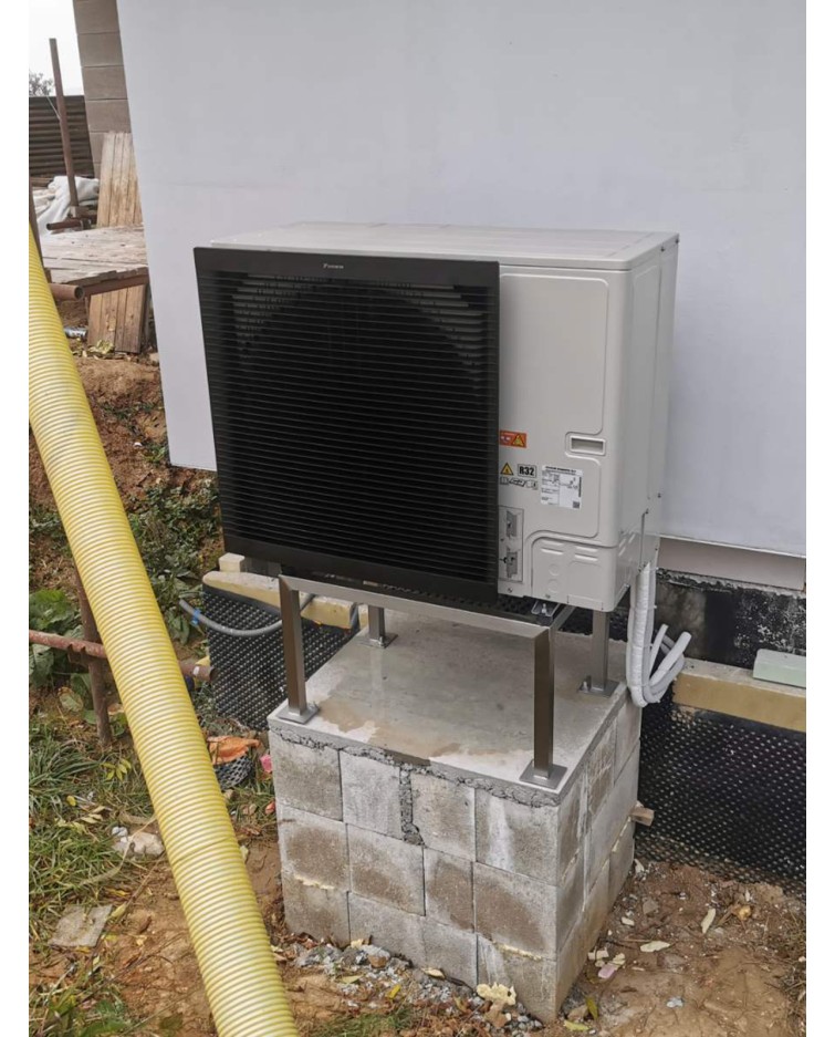 Realizácia tepelného čerpadla DAIKIN Altherma - Dolná Tižina