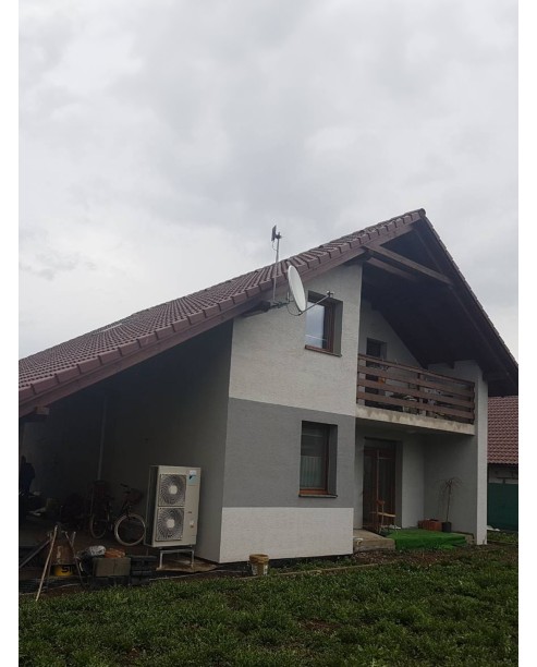 Realizácia tepelného čerpadla DAIKIN Altherma - Košťany nad Turcom
