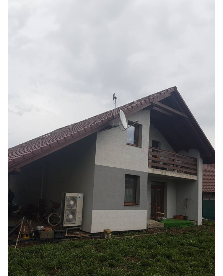 Realizácia tepelného čerpadla DAIKIN Altherma - Košťany nad Turcom