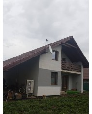 Realizácia tepelného čerpadla DAIKIN Altherma - Košťany nad Turcom