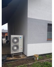 Realizácia tepelného čerpadla DAIKIN Altherma - Košťany nad Turcom