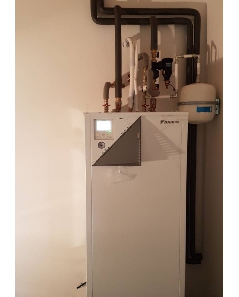 Realizácia tepelného čerpadla DAIKIN Altherma - Bytčica