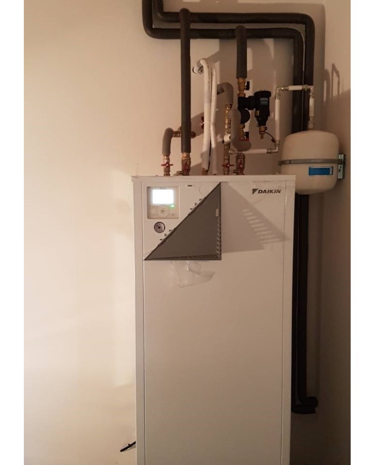 Realizácia tepelného čerpadla DAIKIN Altherma - Bytčica