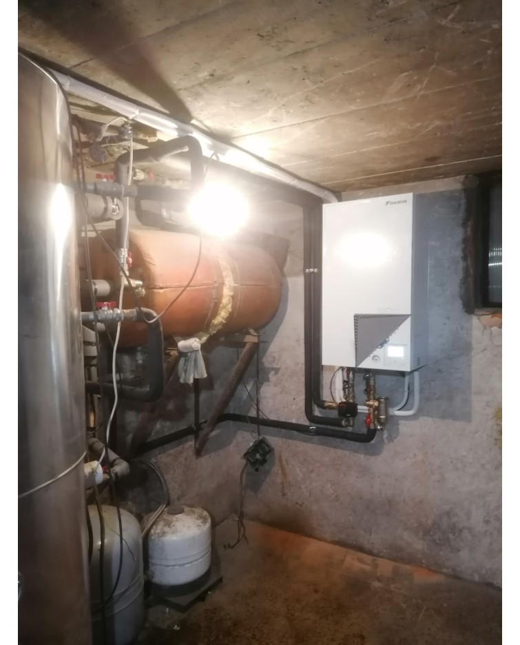 Realizácia tepelného čerpadla DAIKIN - Lietavská Závadka