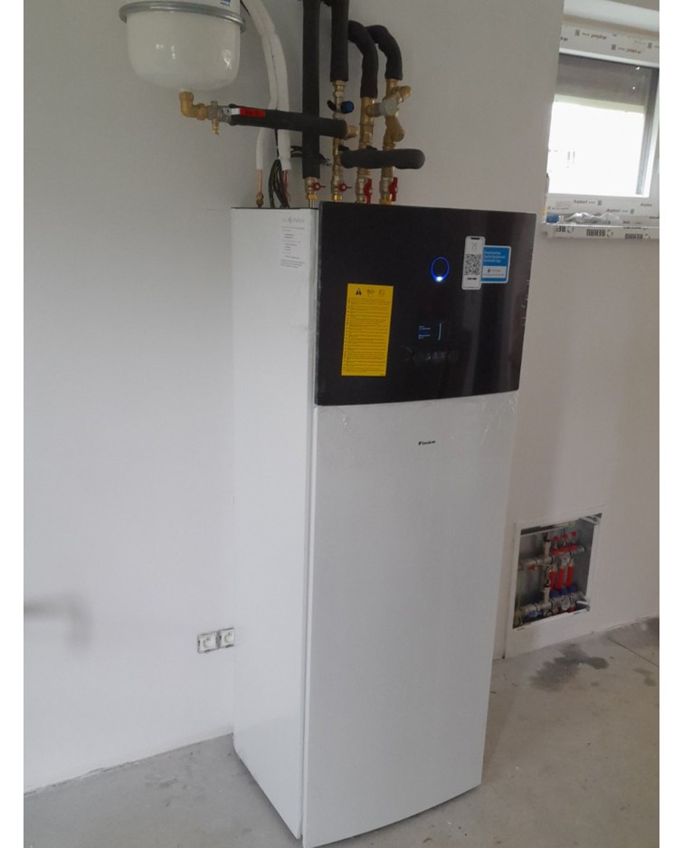 Realizácia tepelného čerpadla DAIKIN Altherma - Ovčiarsko