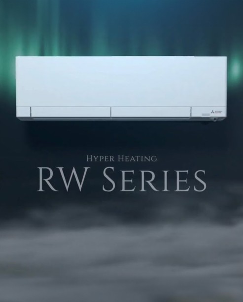 MITSUBISHI HyperHeating nástenná klimatizácia MSZ-RW PREMIUM