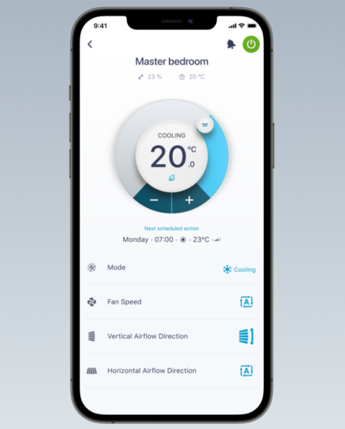 Klimatizácia Daikin Emura 3 čierna, optimalizovaná pre vykurovanie, 3.0 kW