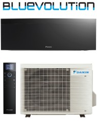 Klimatizácia Daikin NEPURA Emura, čierna, optimalizovaná pre vykurovanie