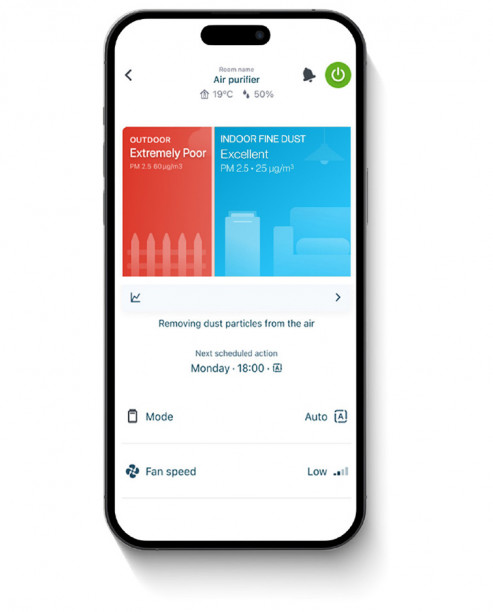 Čistička vzduchu so zvlhčovaním DAIKIN MCK70ZH, čierna, WiFi
