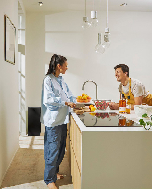 Čistička vzduchu so zvlhčovaním DAIKIN MCK70ZH, čierna, WiFi