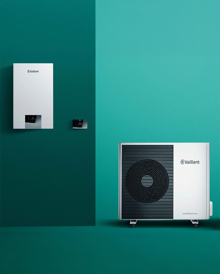 Vaillant aroTHERM Split plus 55/8.2 + Závesný hydromodul VWL57/8.2 + WIFI