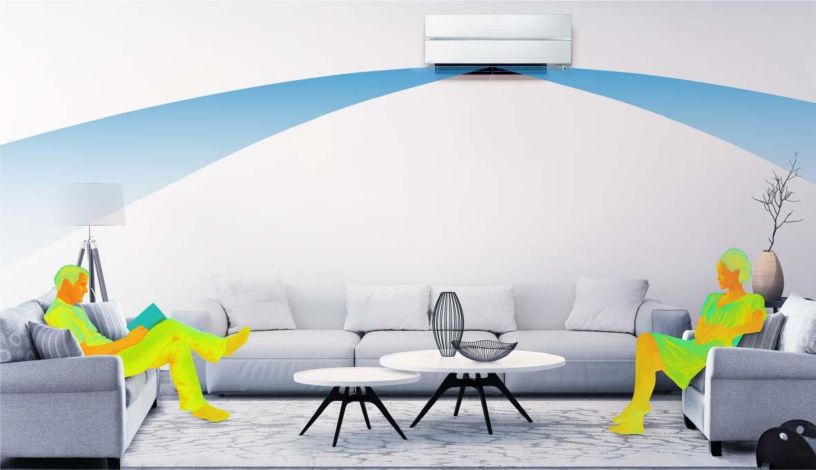 MITSUBISHI Nástenná dizajnová klimatizácia - MSZ-LN
