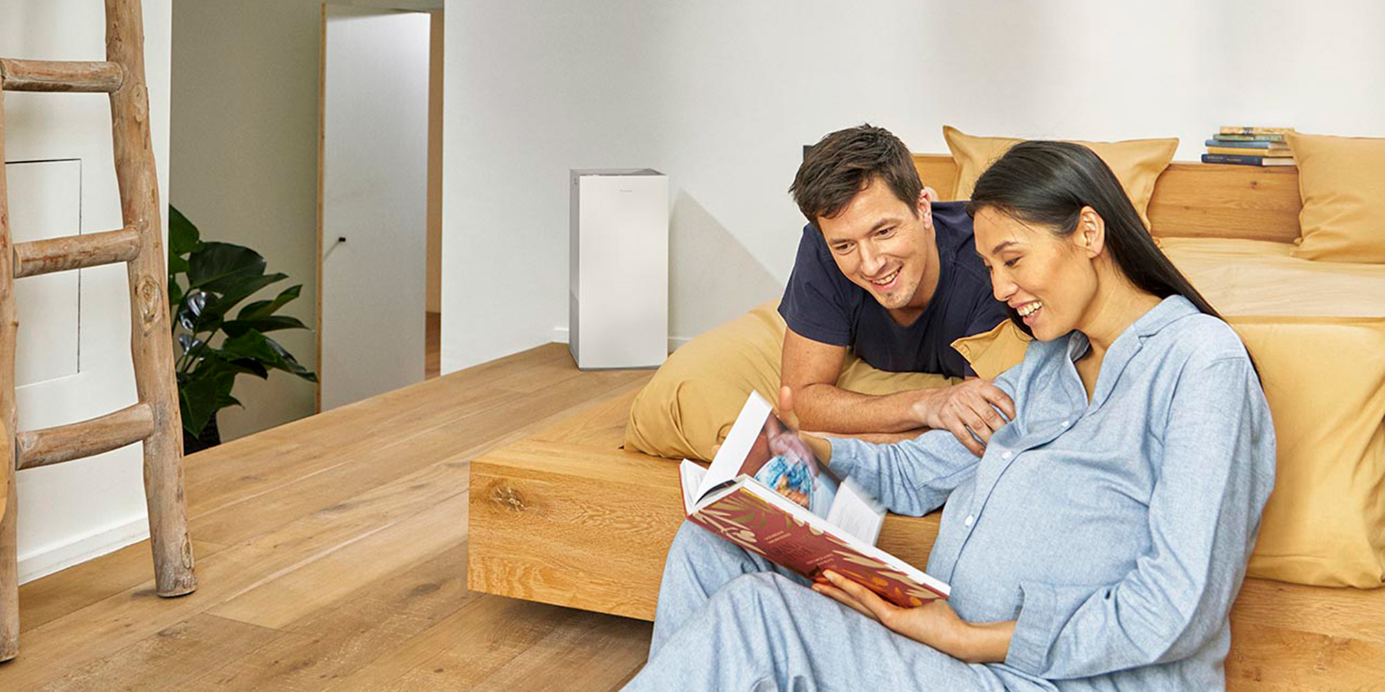Čistička so zvlhčovaním DAIKIN MCK70ZW, biela, WiFi