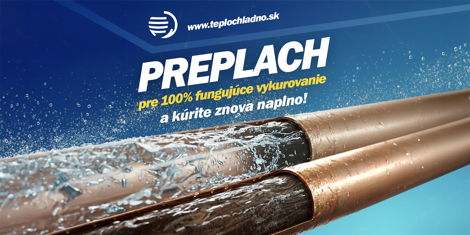 Preplach vykurovania, čistenie a ochrana