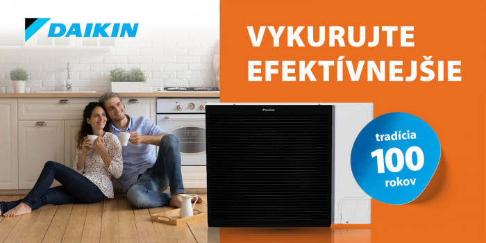 Domov podľa tvojich predstáv s DAIKIN - teraz cashback 500€